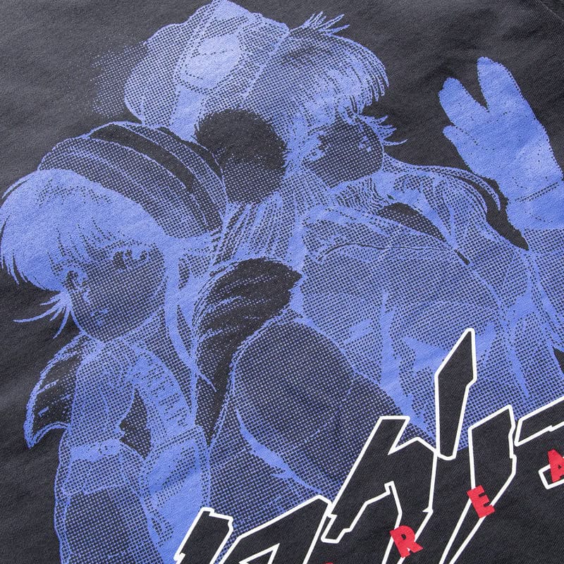 Ice Cream Eyescream Knit Tee - Charcoal Art