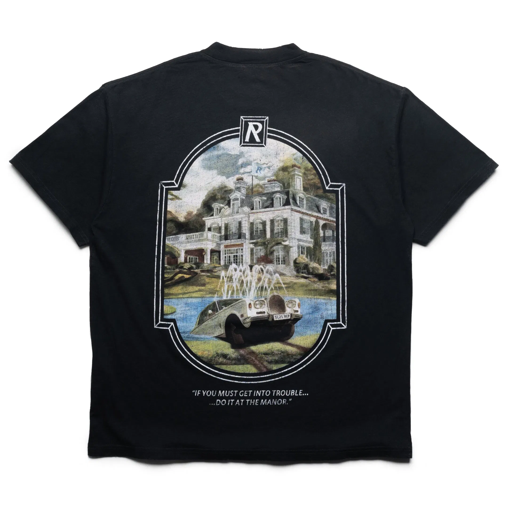 Represent Revere Manor Tee - Stained Black