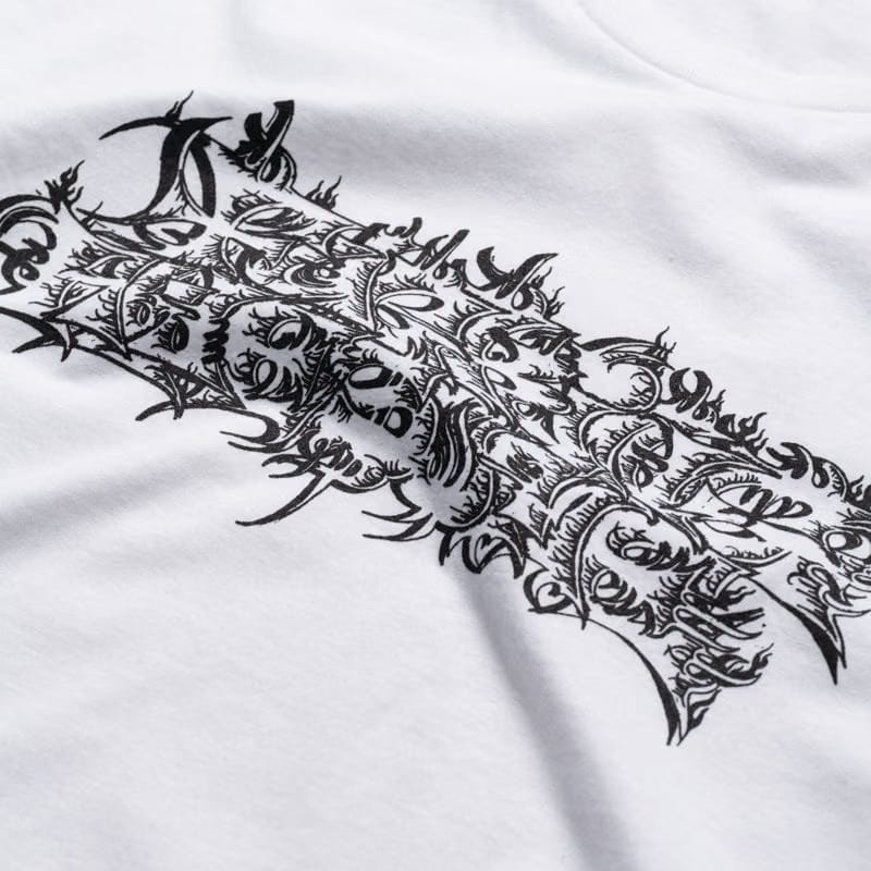 Fucking Awesome Savie L/S Tee - White