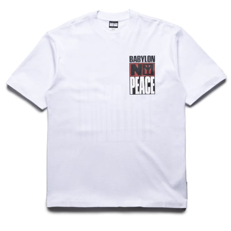 Babylon No Peace Or Freedom Tee - White