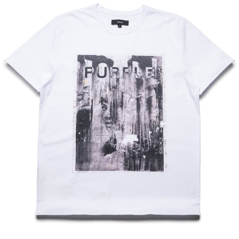 Purple Brand Parking Lot Tee - White