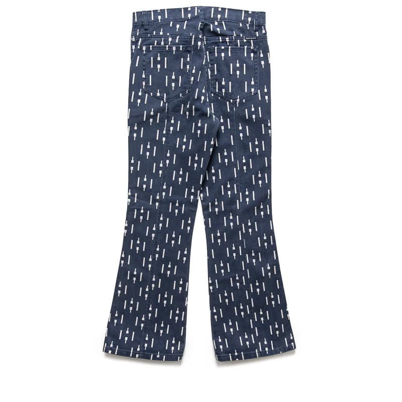 Honor The Gift Denim Riding Flare Pant - Navy