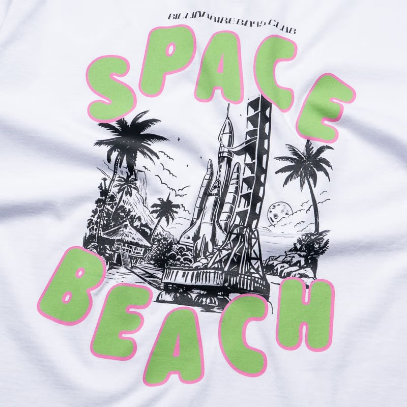 Billionaire Boys Club Space Beach Tee - White
