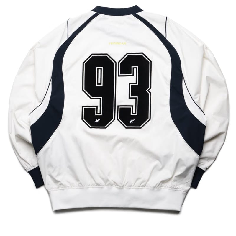 BAPE A Bathing Ape Multi Logo Pullover - White