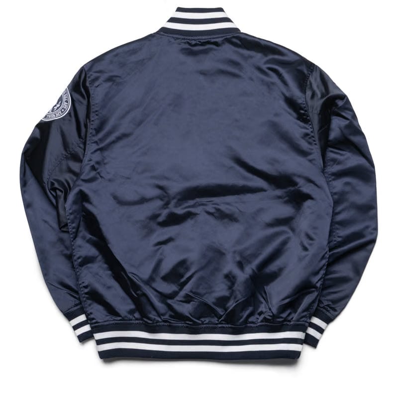 BAPE A Bathing Ape Baseball Varsity Jacket - Navy