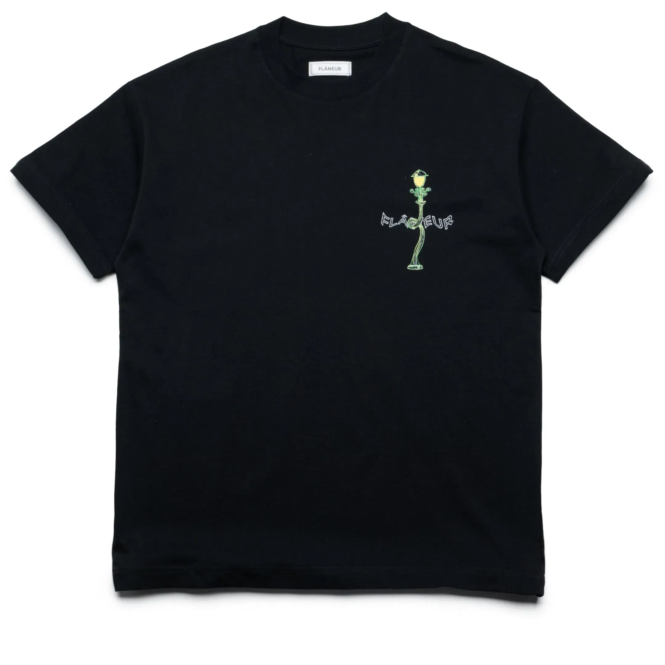 Flaneur Lantern Tee - Black