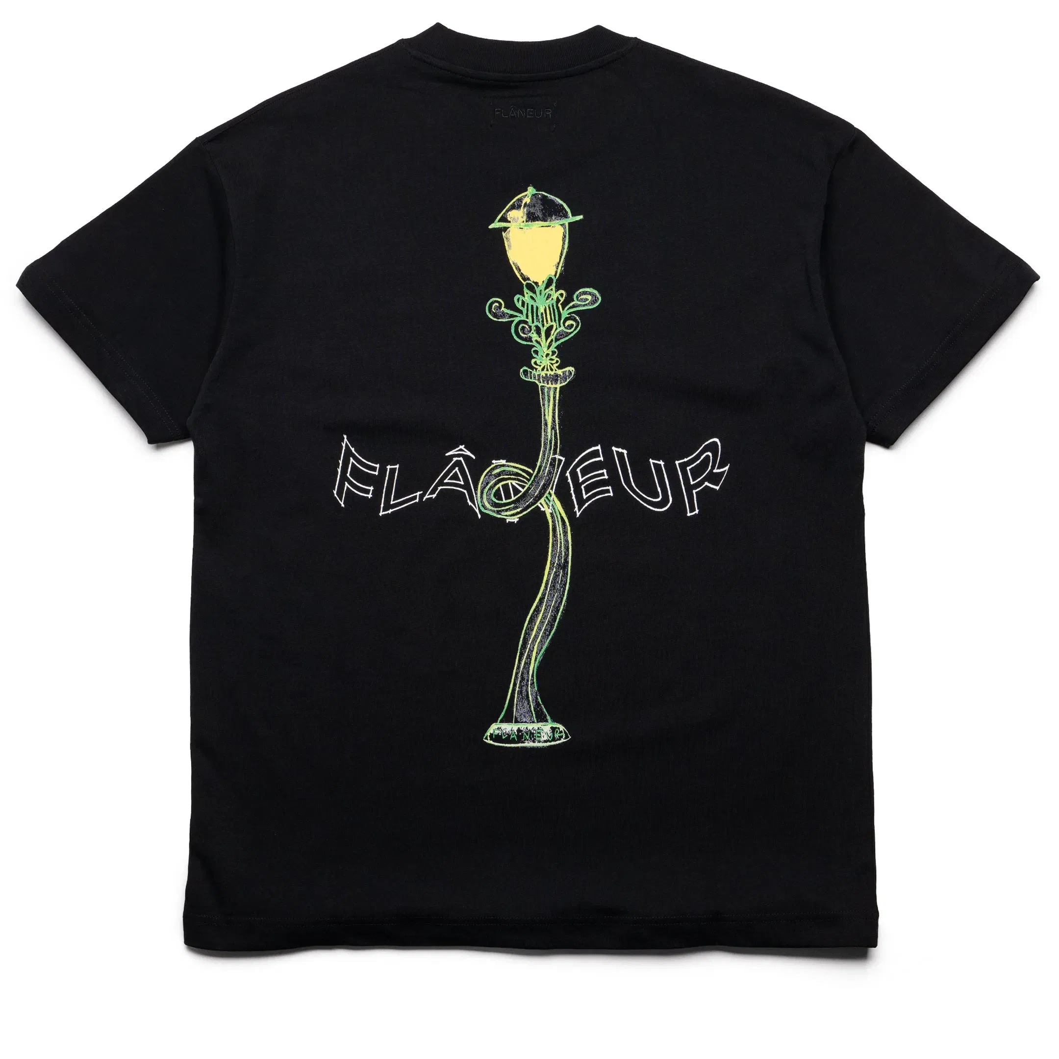 Flaneur Lantern Tee - Black