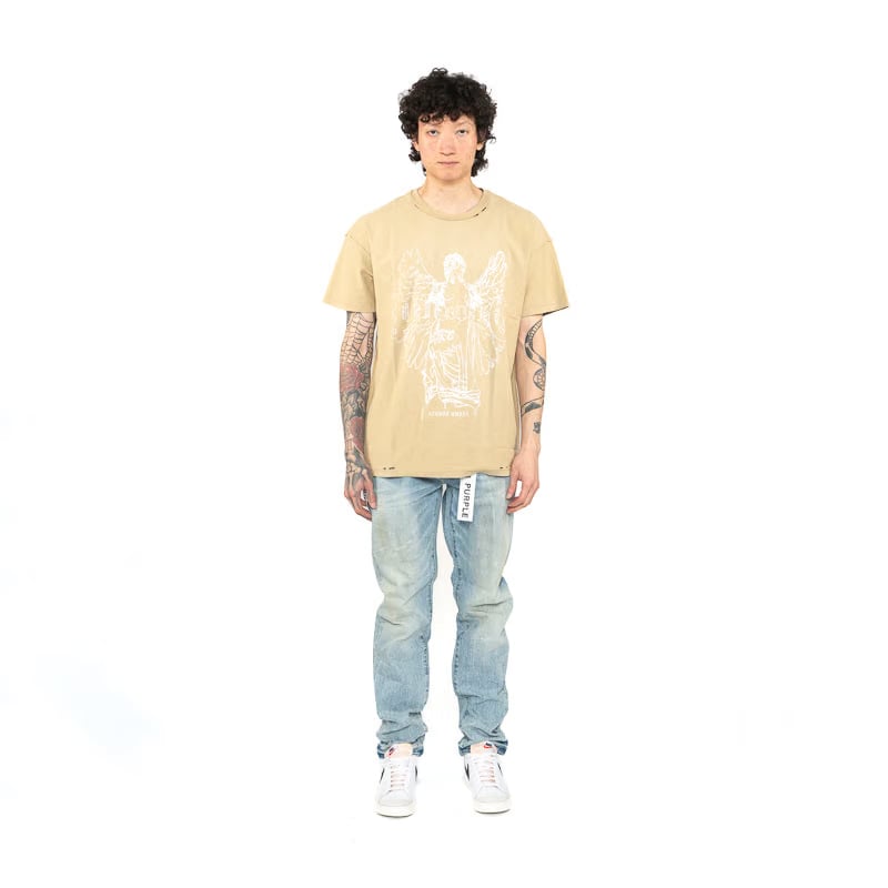 Purple Brand Guardian Tee - Tan