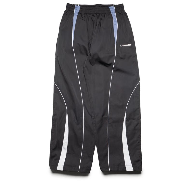 BAPE A Bathing Ape Logo Nylon Track Pants - Black
