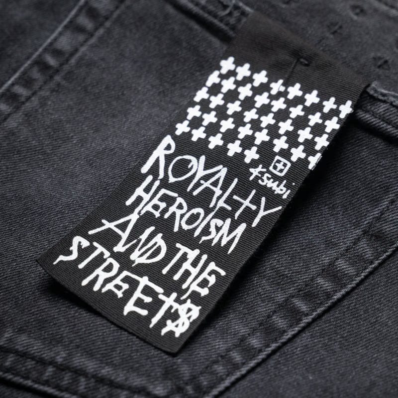 Ksubi Chitch Roadhouse Repair Denim Pant - Black