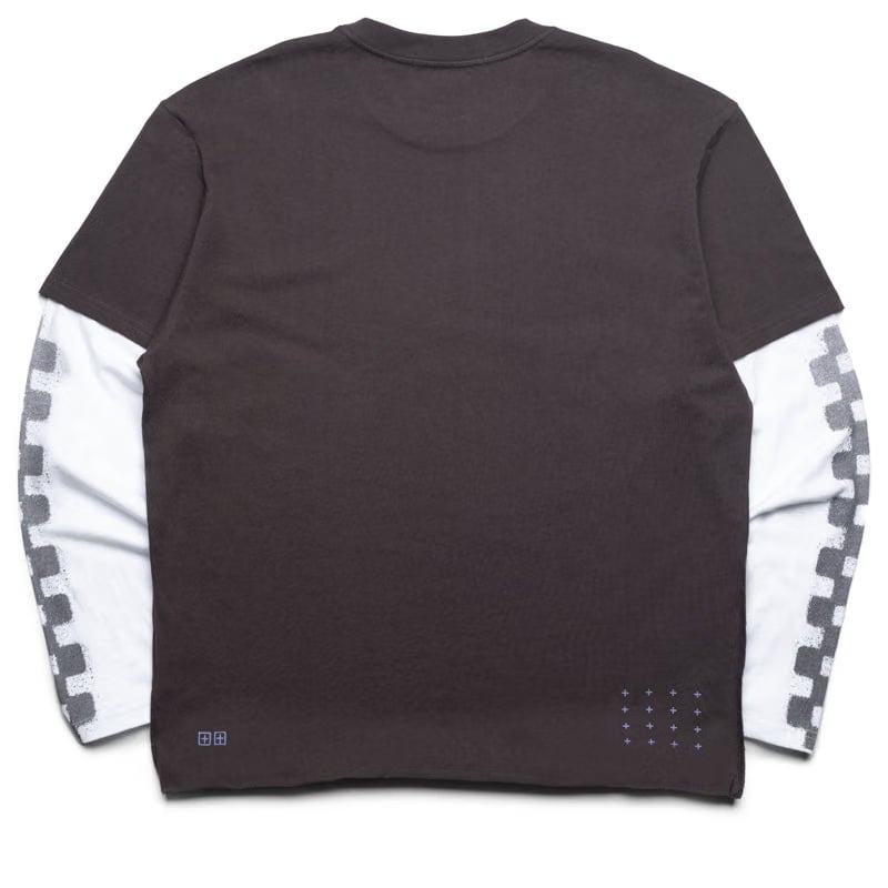 Ksubi Engine Layered L/S Tee - Faded Black
