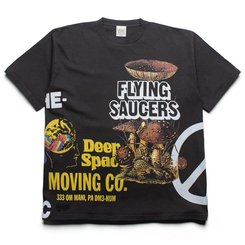 CRTFD Allover Print Mash Up Tee - Vintage Black