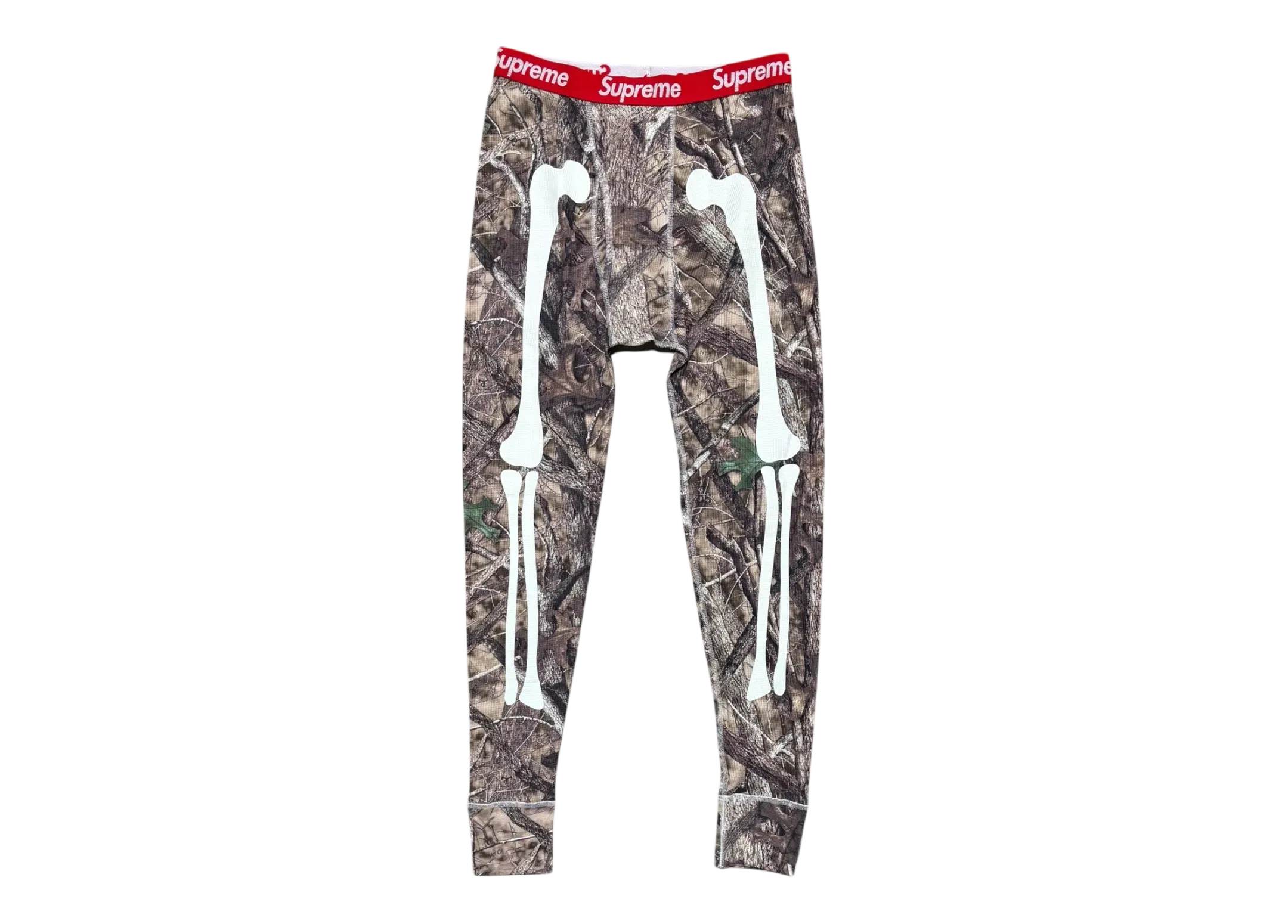 Supreme Termal Pants Bone Camo COND NEW
