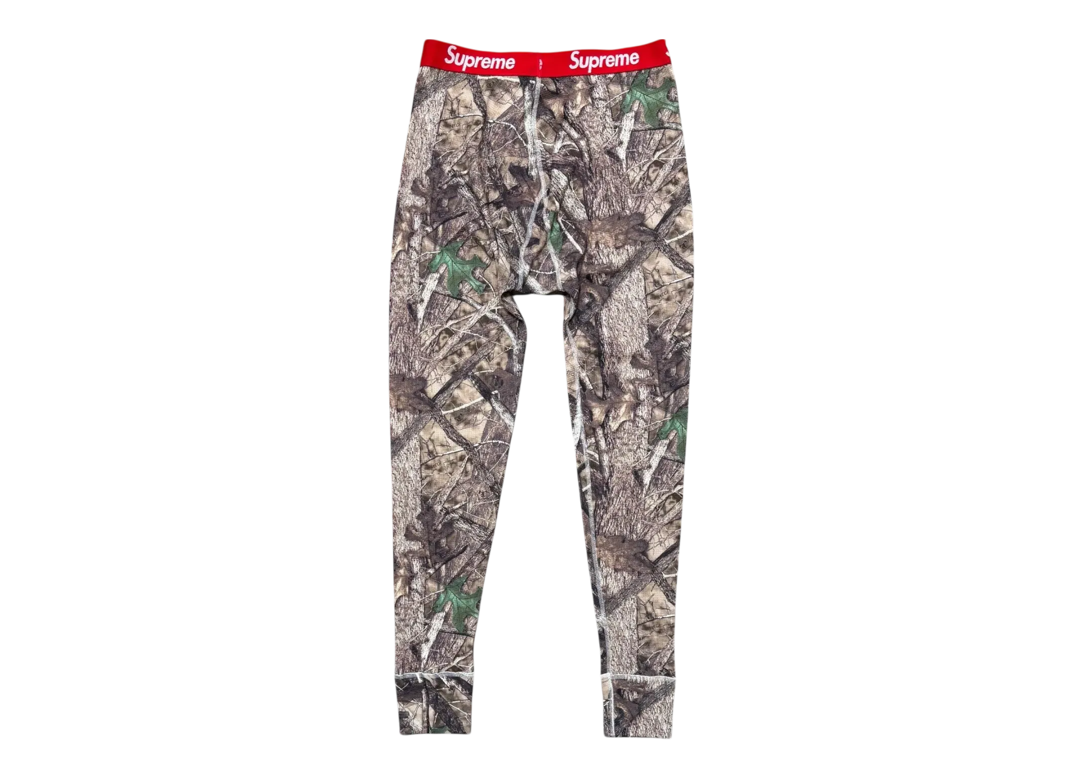 Supreme Termal Pants Bone Camo COND NEW