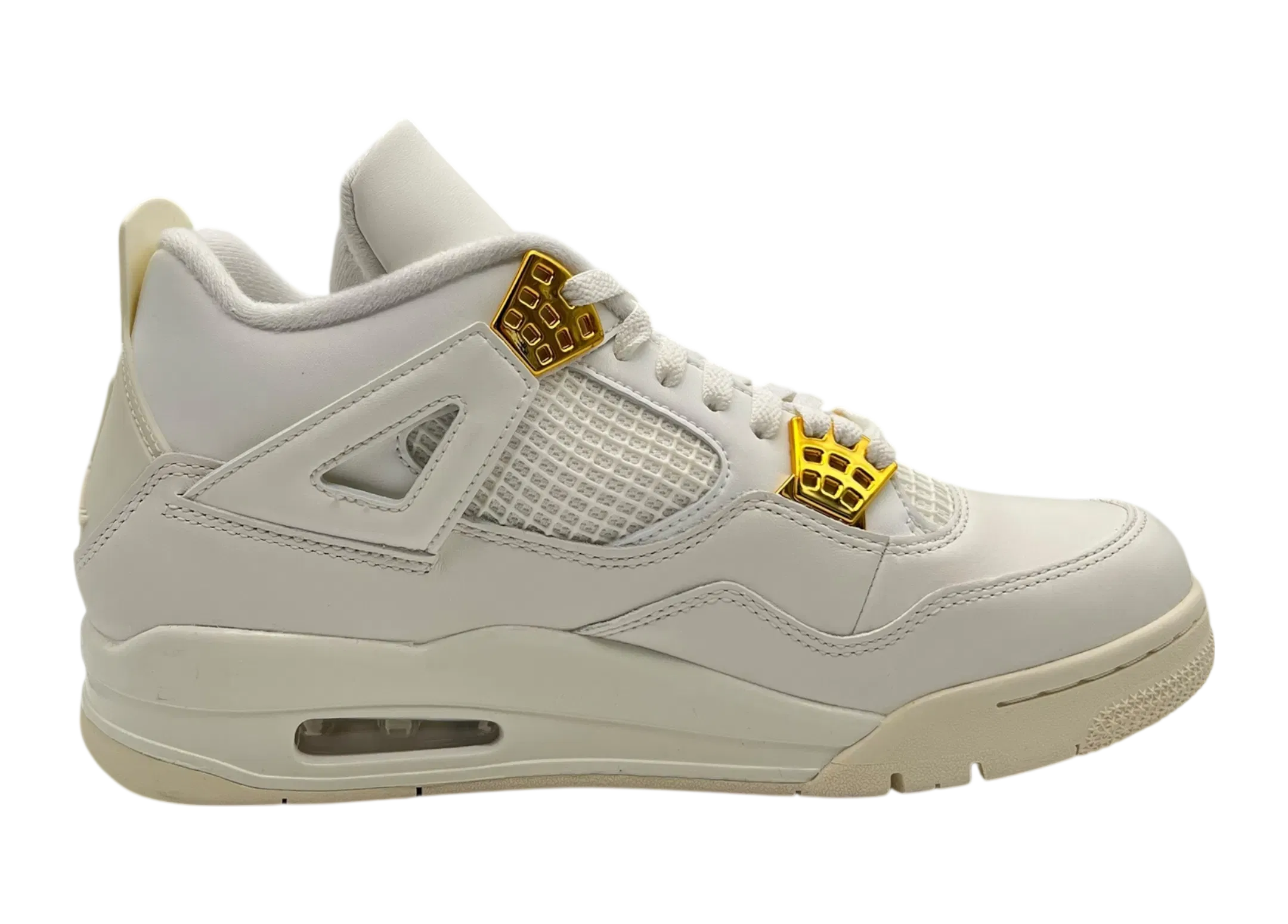 Nike Jordan 4 Metallic Gold COND NEW (NO BOX)