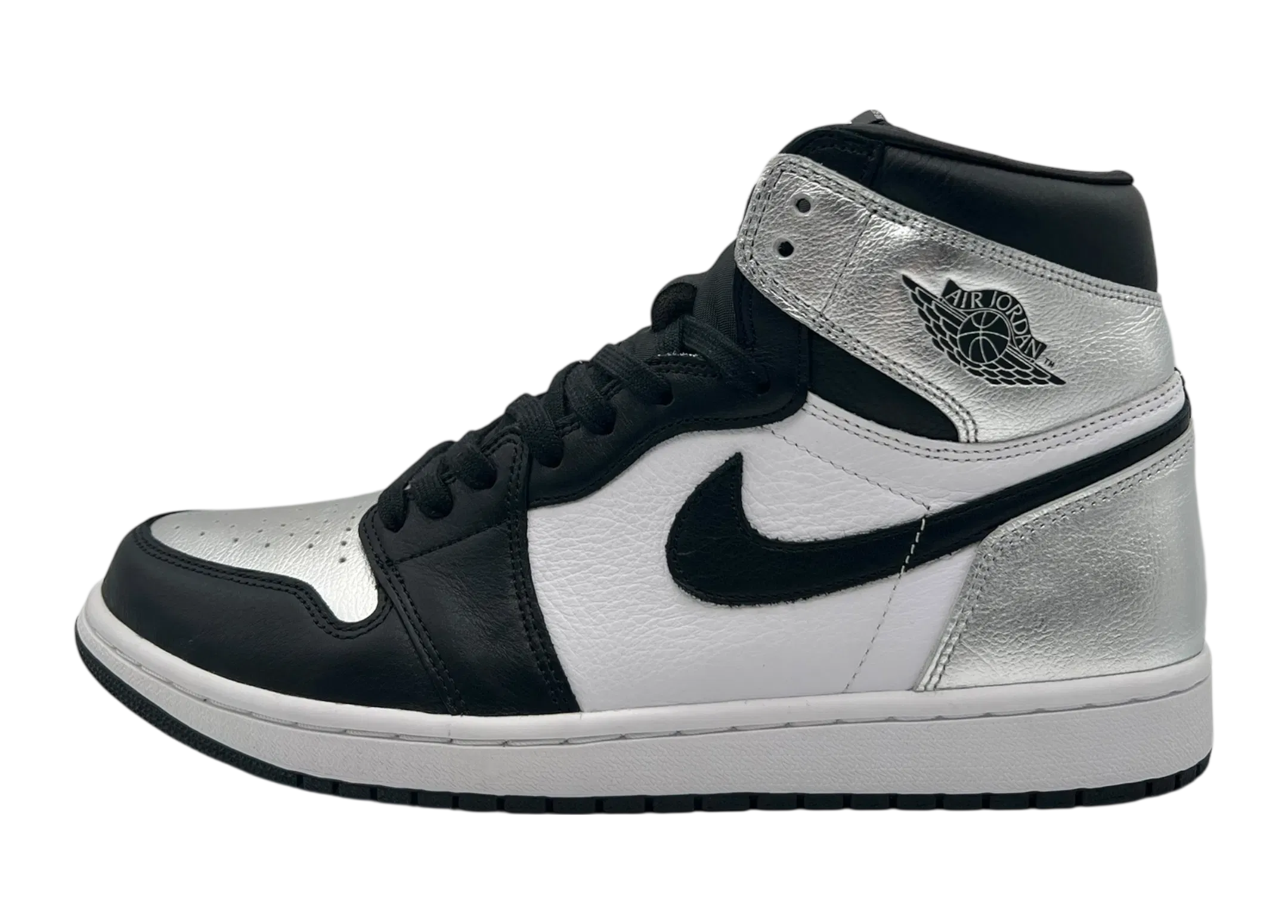 Nike Jordan 1 High Silver Toe COND NEW (NO BOX)