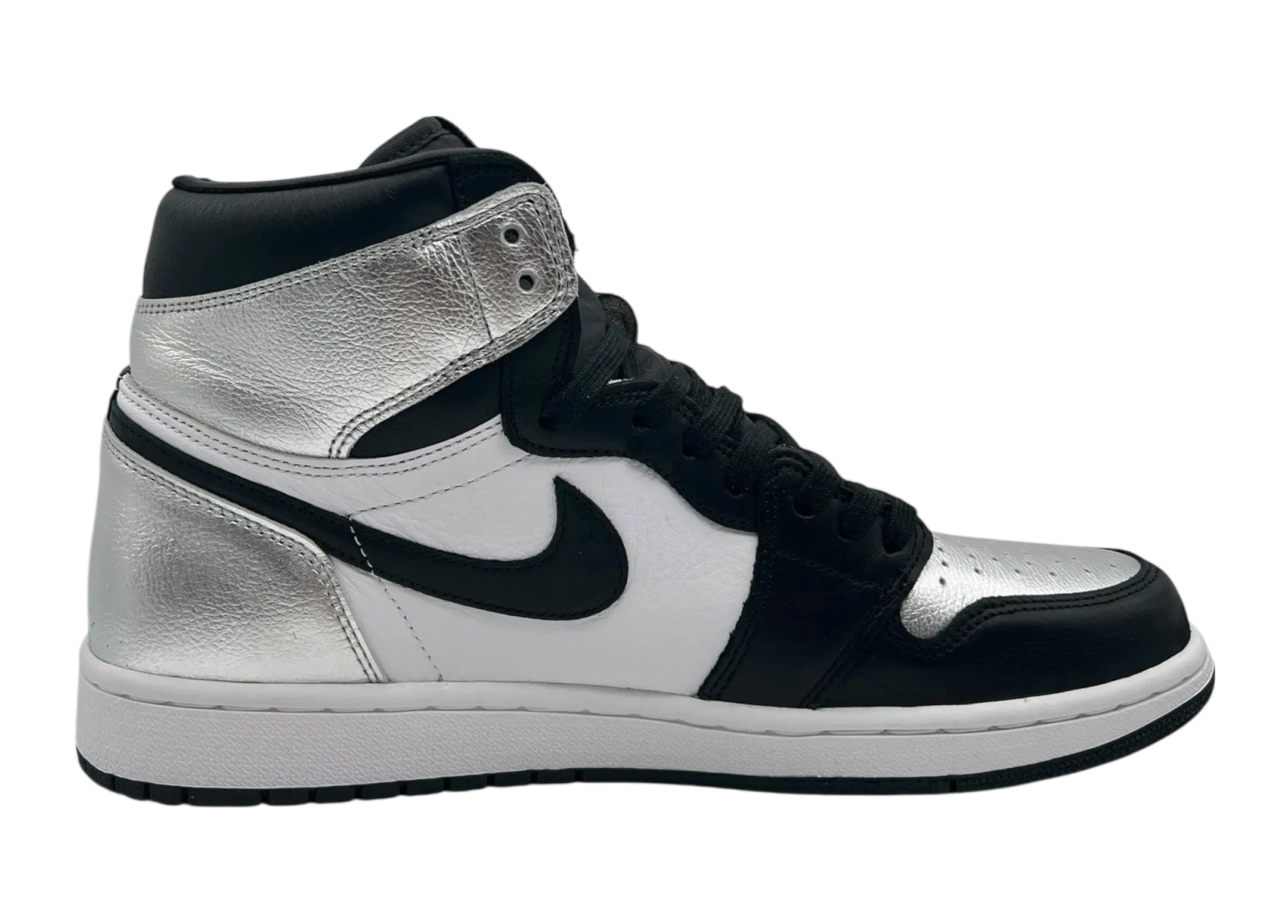Nike Jordan 1 High Silver Toe COND NEW (NO BOX)