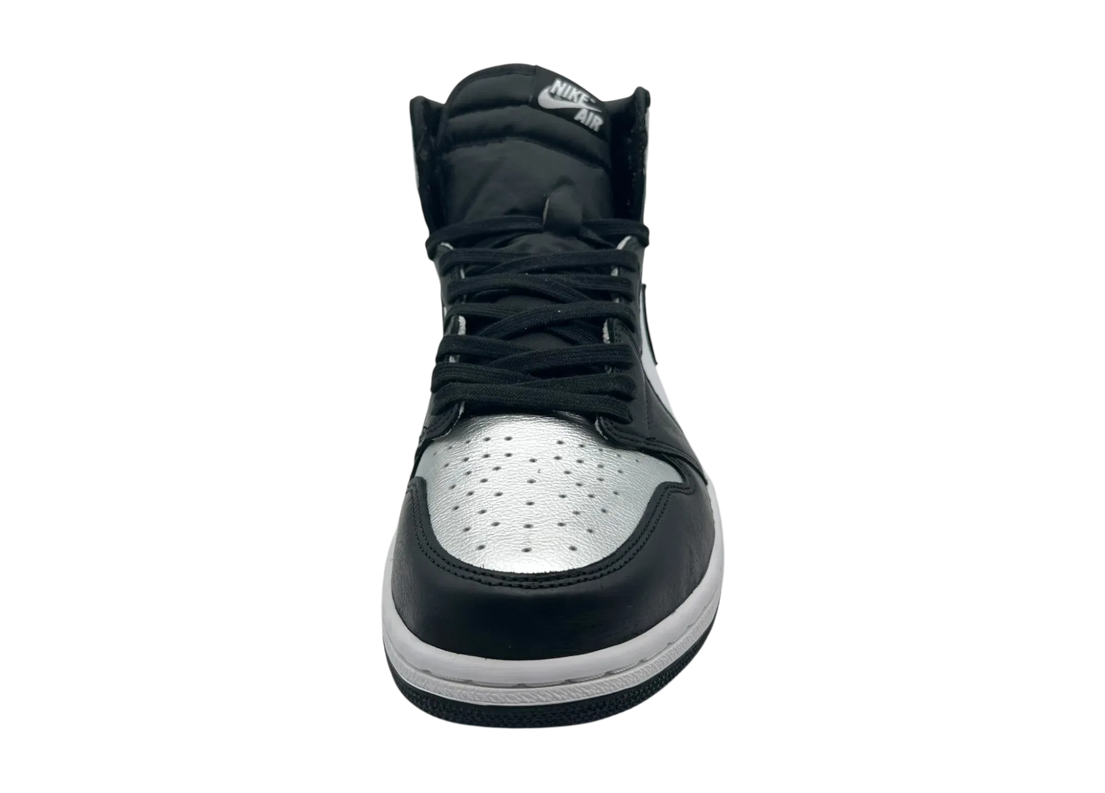Nike Jordan 1 High Silver Toe COND NEW (NO BOX)