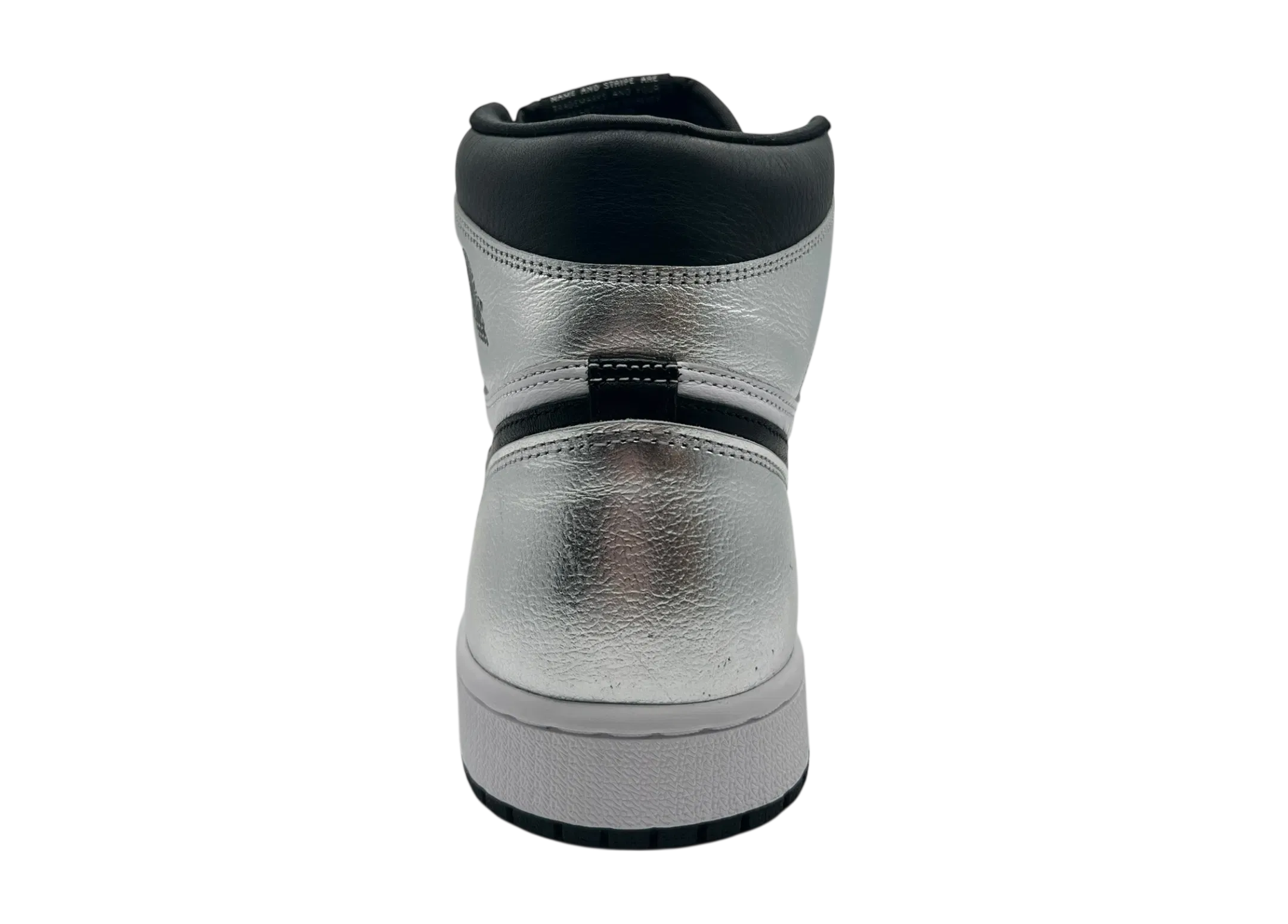 Nike Jordan 1 High Silver Toe COND NEW (NO BOX)