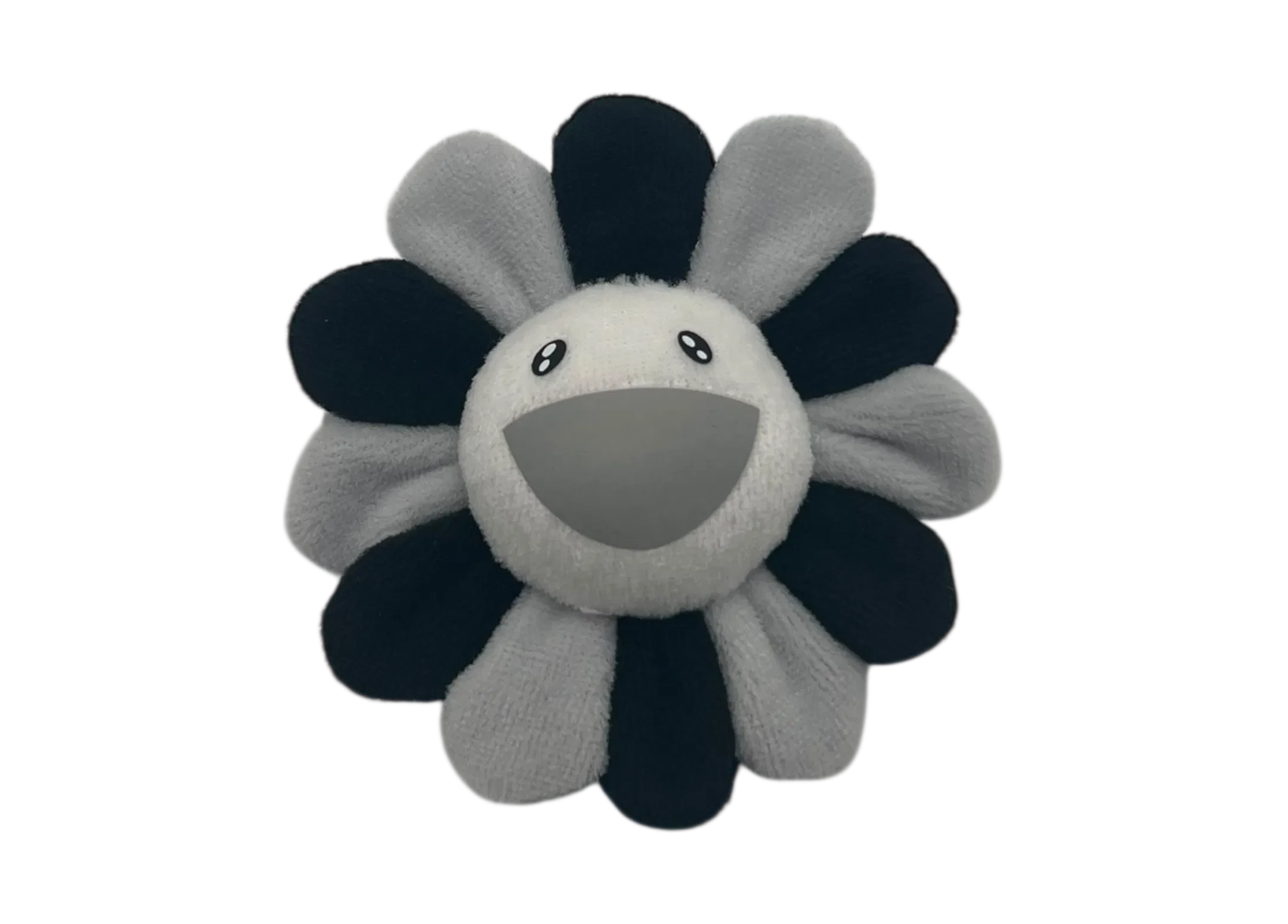 Takashi Murakami Keychain Flower Black and White