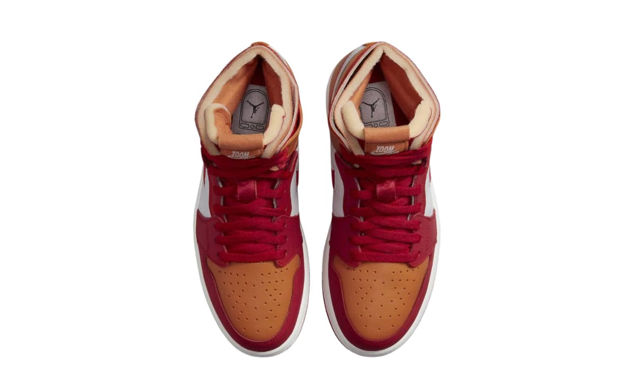 Nike Jordan 1 High Zoom Fire Red Hot Curry