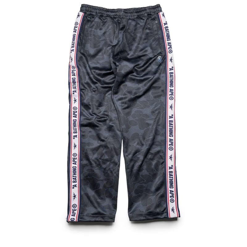 BAPE A Bathing Ape Solid Camo One Point Sweatpants - Black