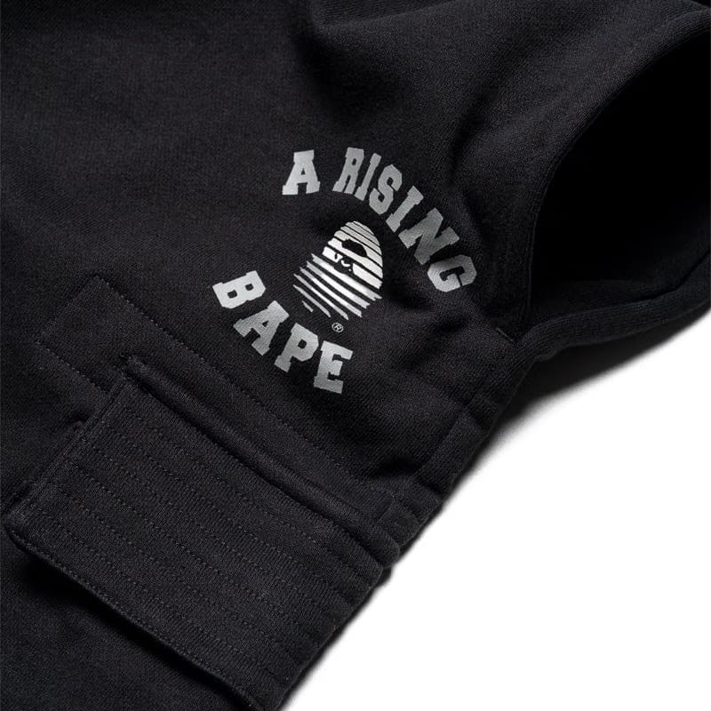 BAPE A Bathing Ape A Rising Bape Military Sweatpants - Black