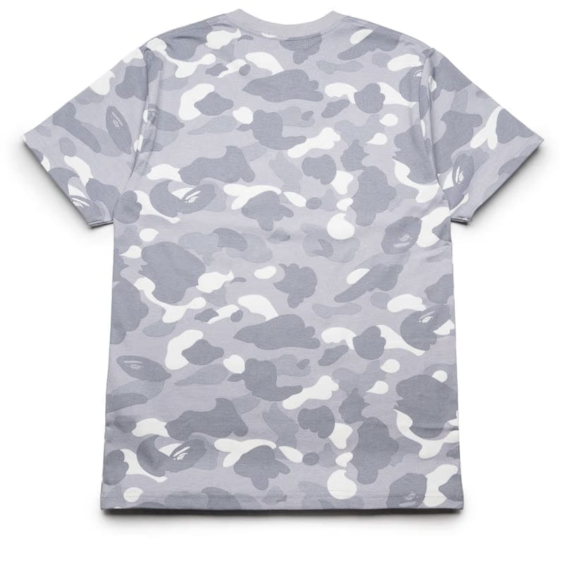 BAPE A Bathing Ape City Camo Ape Head Tee - Grey
