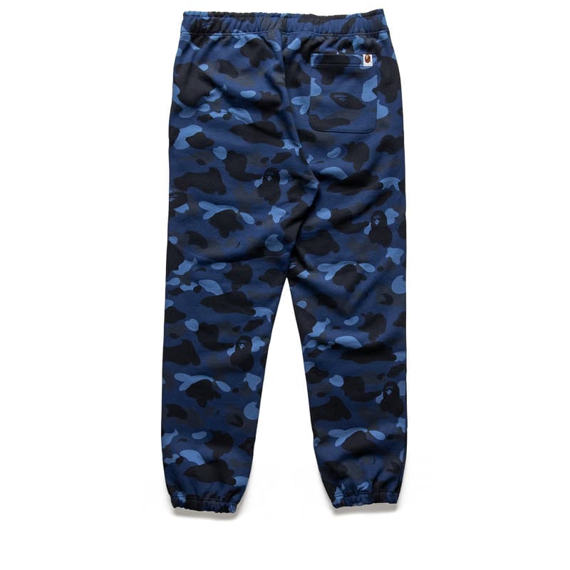 BAPE A Bathing Ape Color Camo Shark Sweatpant - Navy