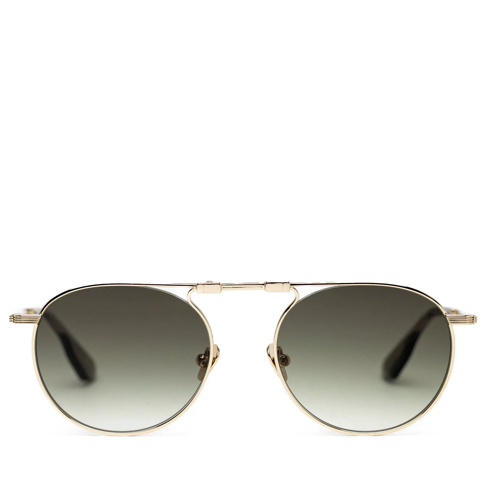 Krewe Rampart Fold Sunglasses - Green Tea 12K