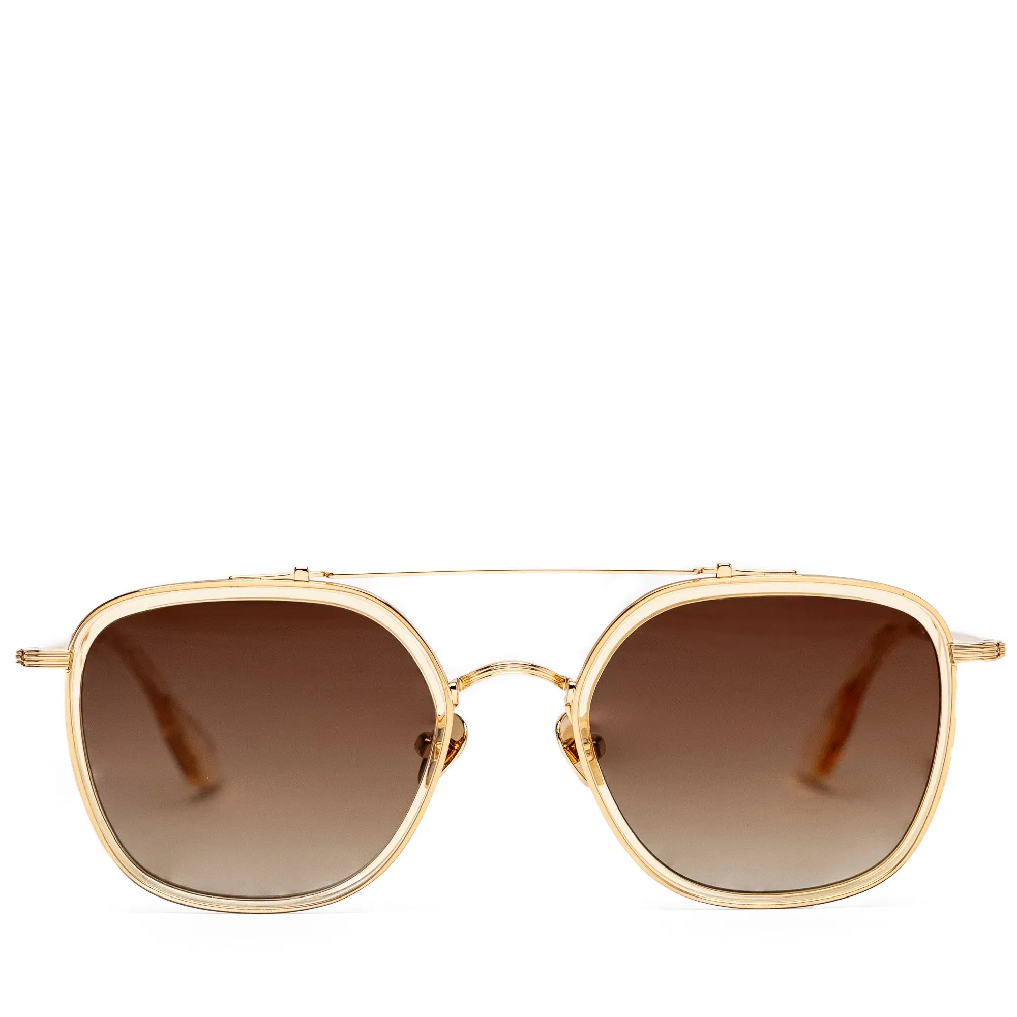 Krewe Austin Polarized Sunglasses - Champagne 18K