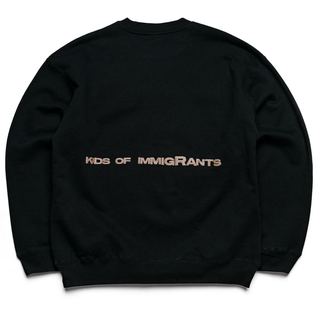 Kids Of Immigrants Kid of Immigrants Support Your Friends Sweater - Black