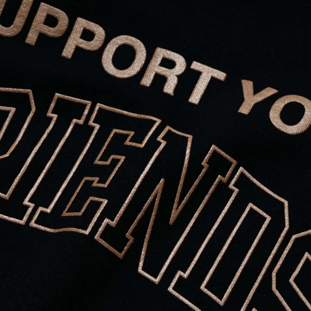 Kids Of Immigrants Kid of Immigrants Support Your Friends Sweater - Black