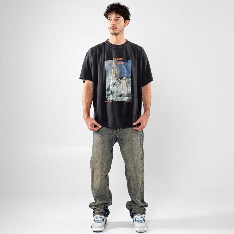 Represent Higher Trust Tee - Aged Black