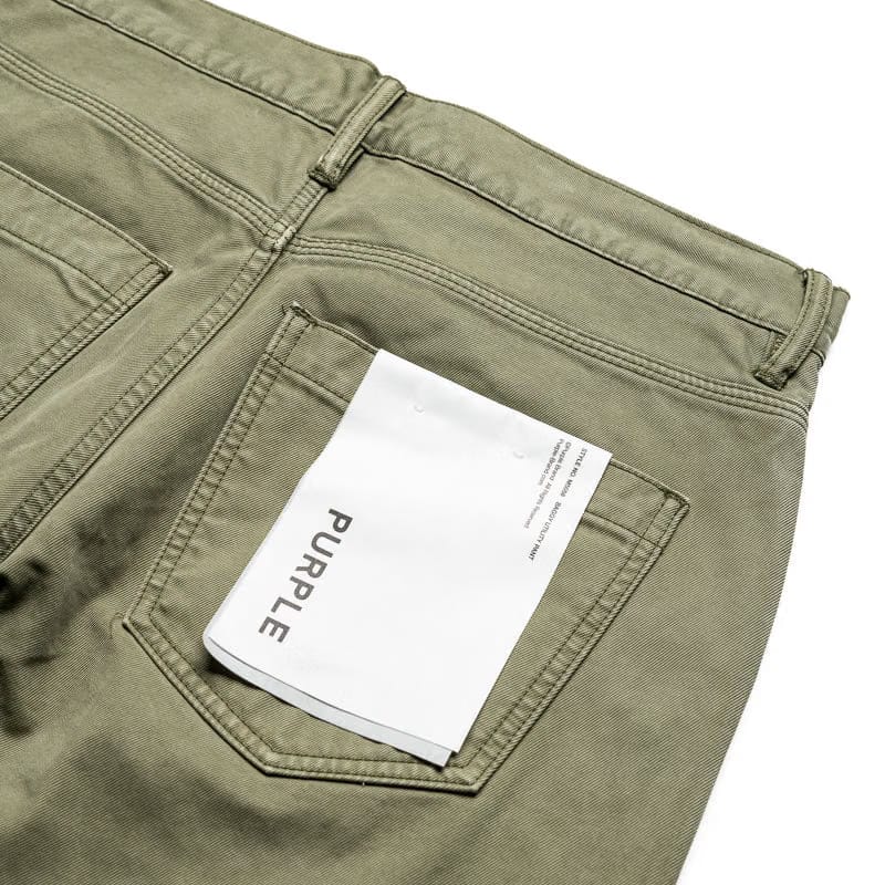 Purple Brand Woven 7 Pocket Pants - Green