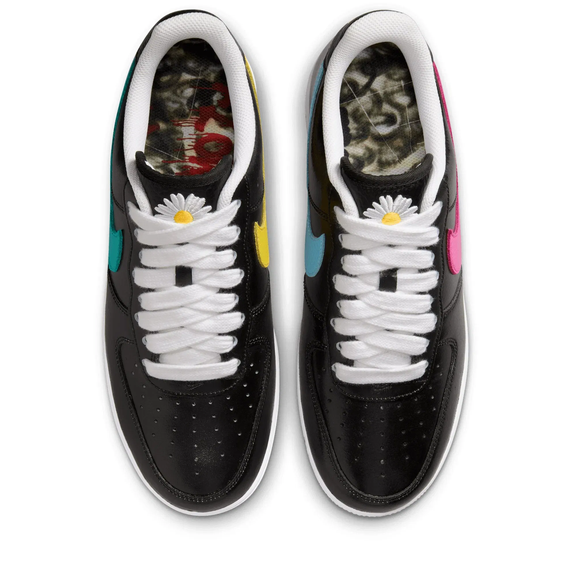 Nike PEACEMINUSONE x Nike Air Force 1 '07 'Para-Noise 3.0' - Black/New Emerald