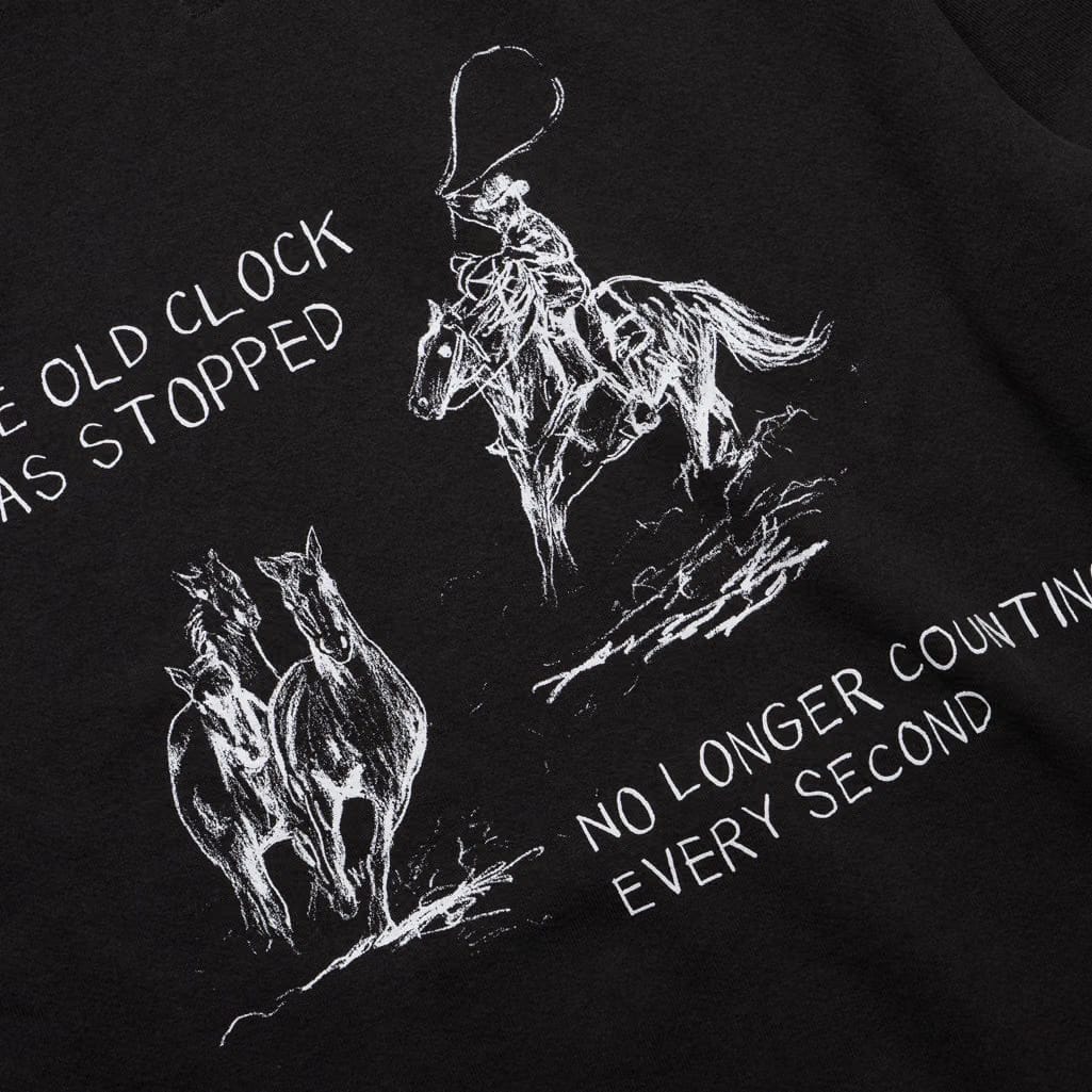 One Of These Days Counting Every Second Hoodie - Black