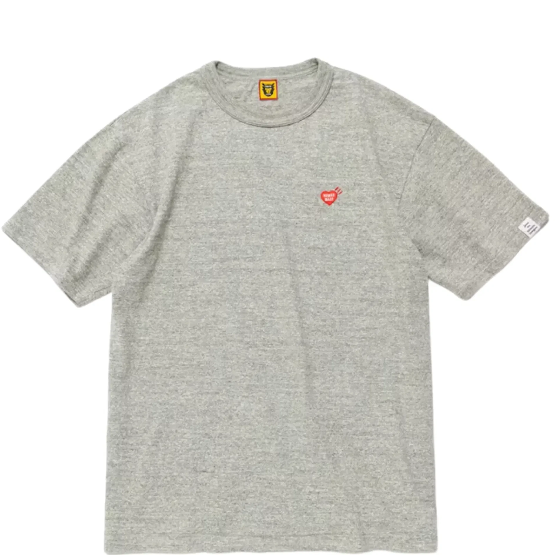 HUMAN MADE HEART BADGE GRAY TEE
