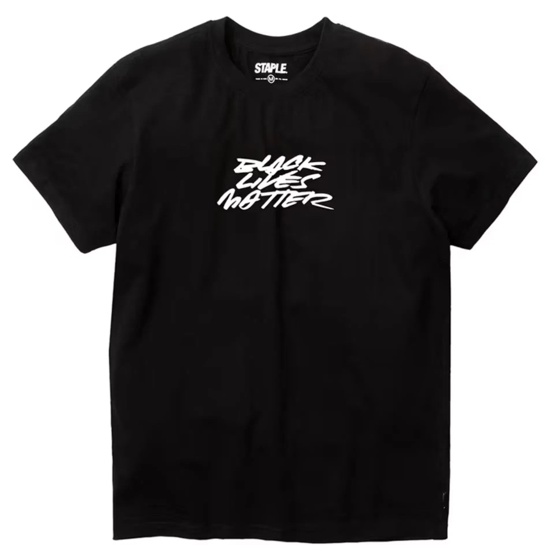 STAPLE PIGEON X FUTURA BLACK LIVES MATTER BLACK TEE