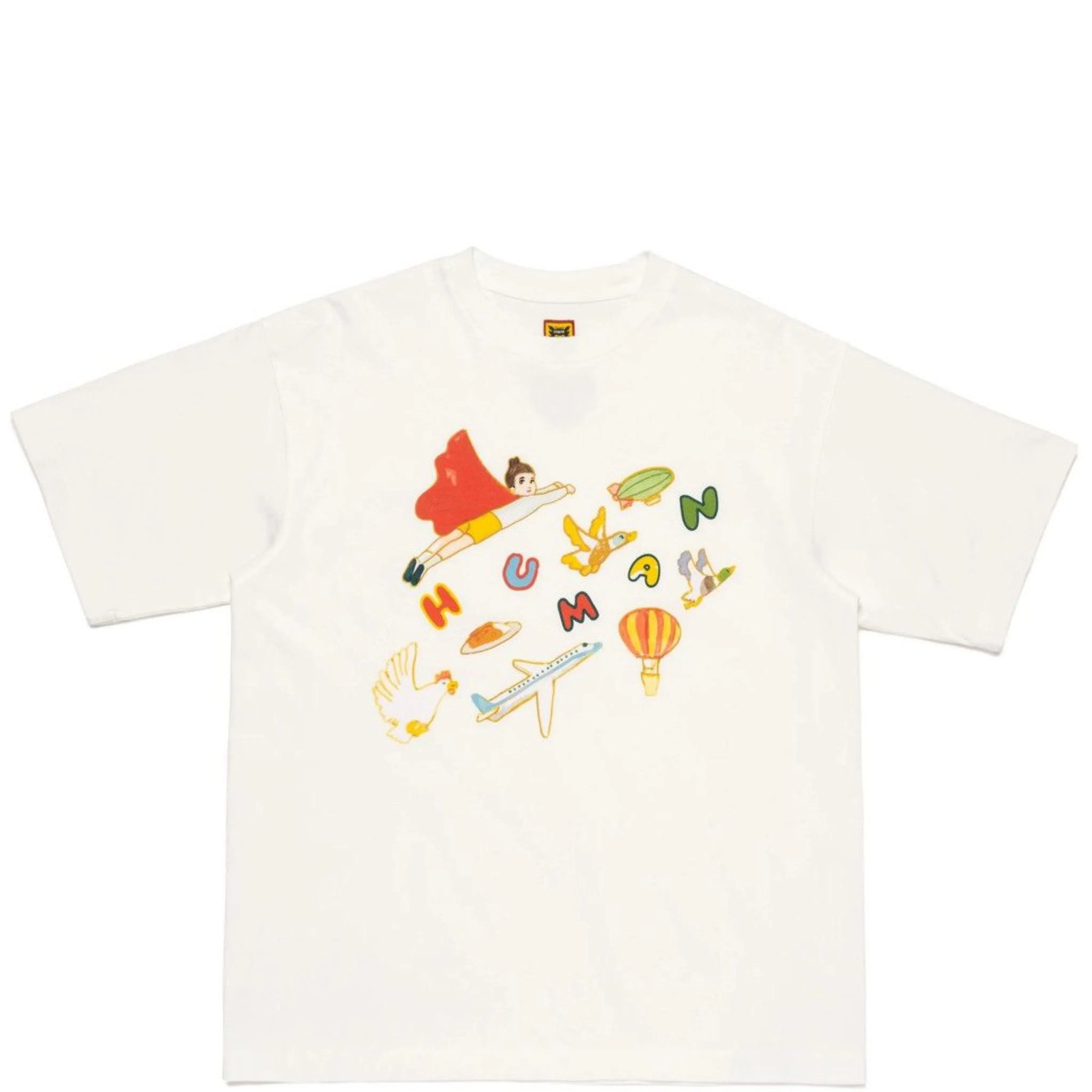 HUMAN MADE X KEIKO SOOTOME SIDE A WHITE TEE XX29TE012