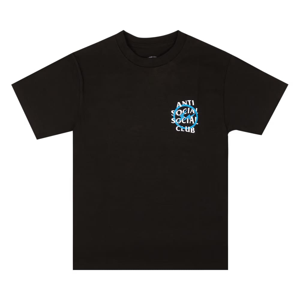 Anti Social Social Club x Fragment Blue Bolt T-Shirt