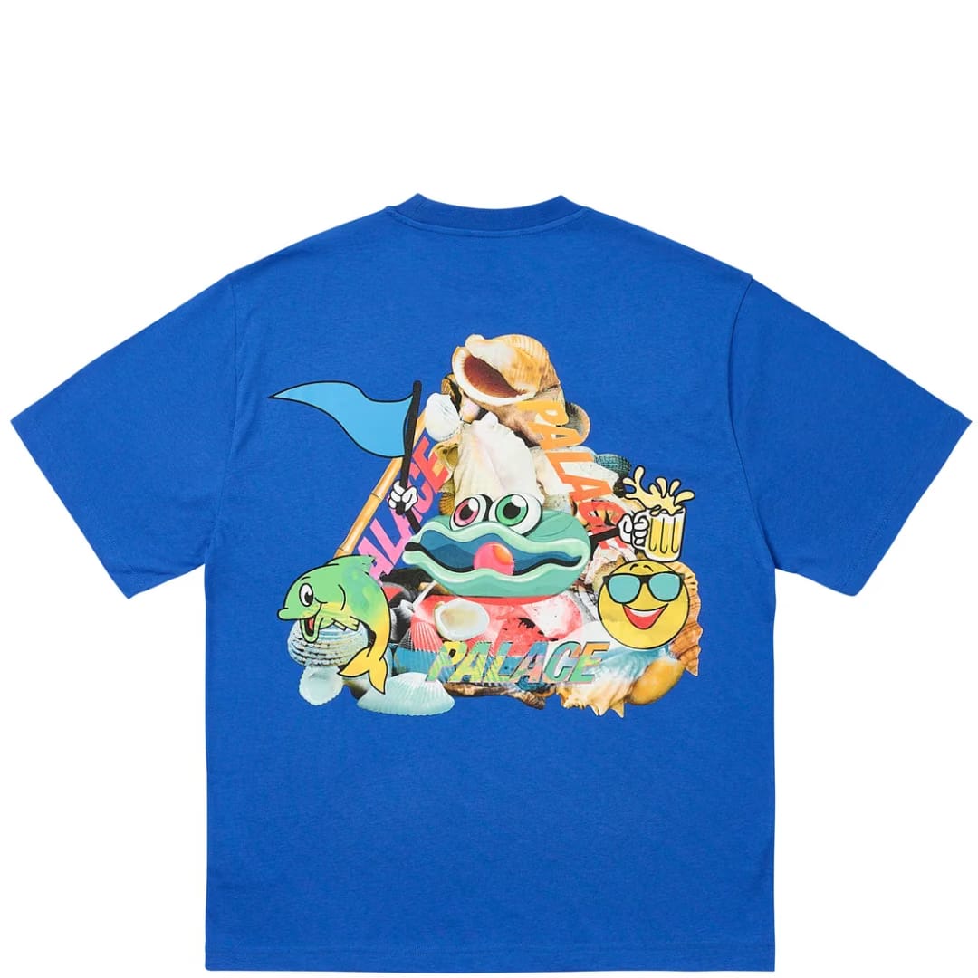 PALACE P SEA BLUE BERRY TEE