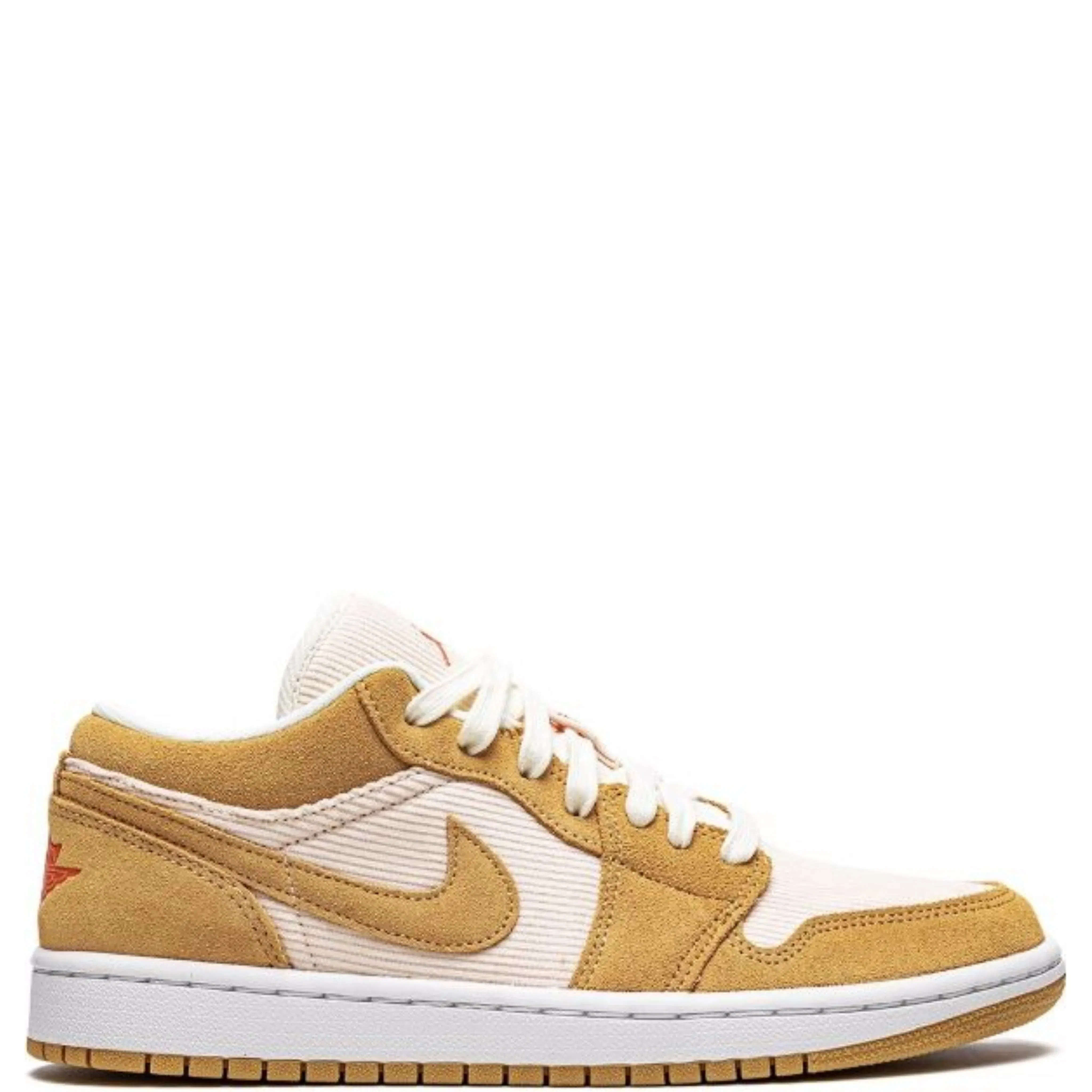 AIR JORDAN 1 LOW SE TWINE ORANGE QUARTZ CORDUROY (W)