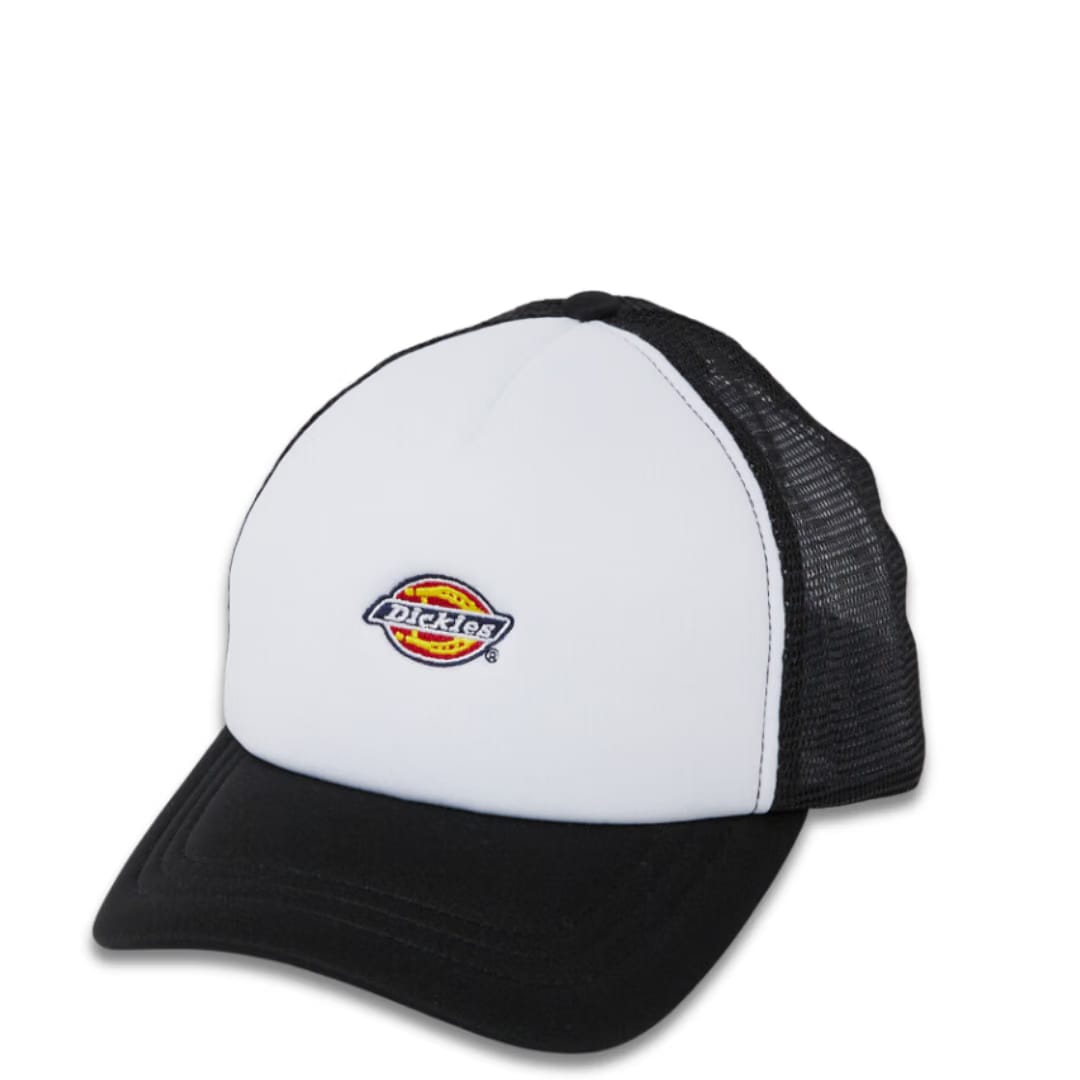 DICKIES LOGO WHITE / BLACK TRUCKER CAP