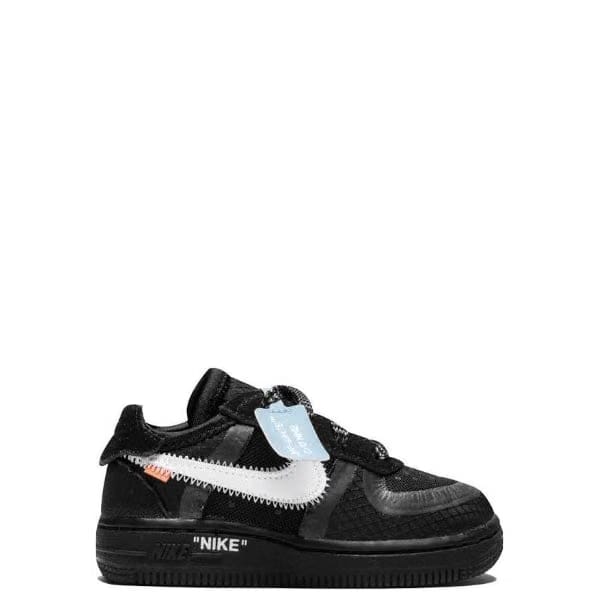 NIKE X OFF-WHITE AIR FORCE 1 LOW BLACK (TD)