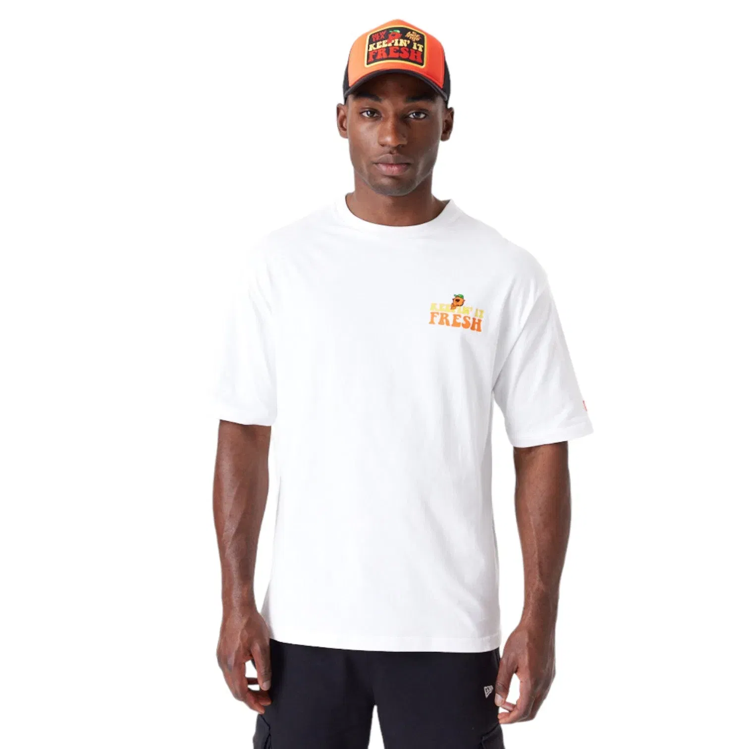 New Era T-Shirt Oversize New Era Fruit Graphic