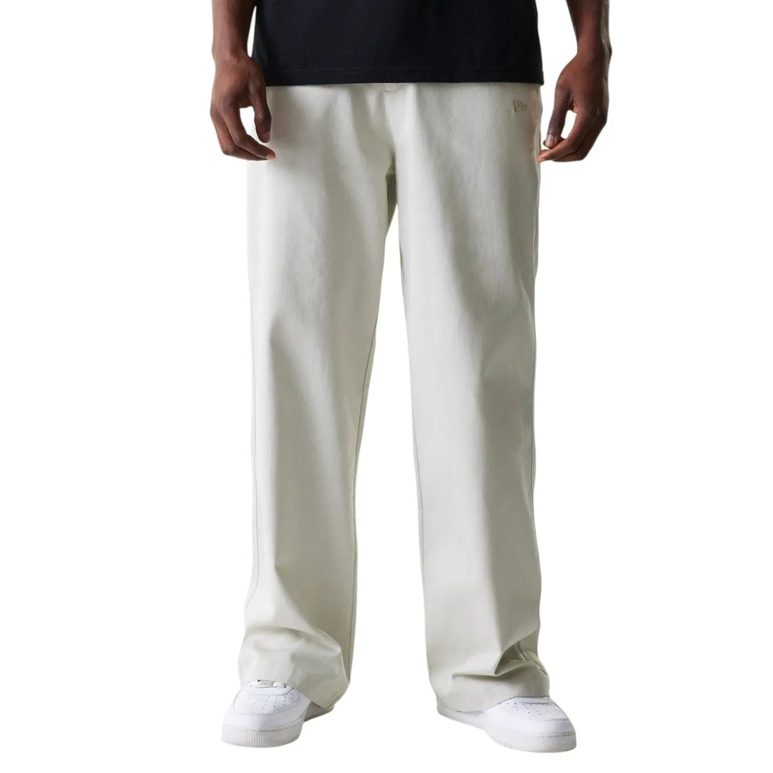 New Era Pants Chino New York Yankess Beige