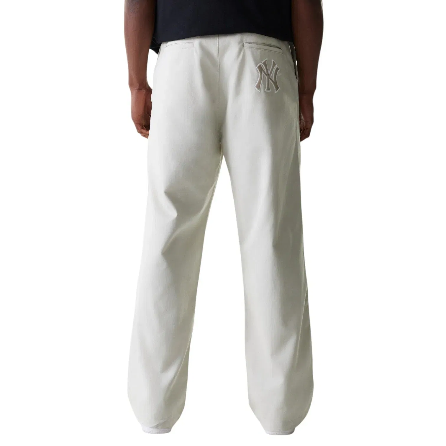 New Era Pants Chino New York Yankess Beige