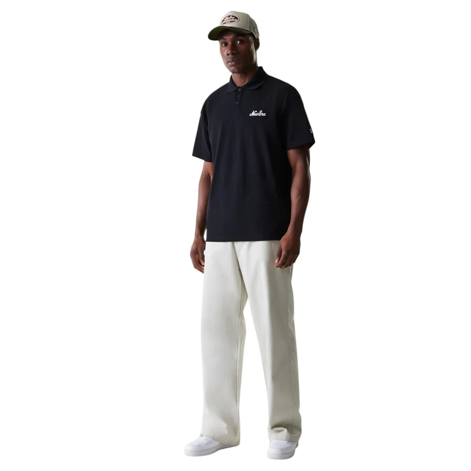 New Era Pants Chino New York Yankess Beige