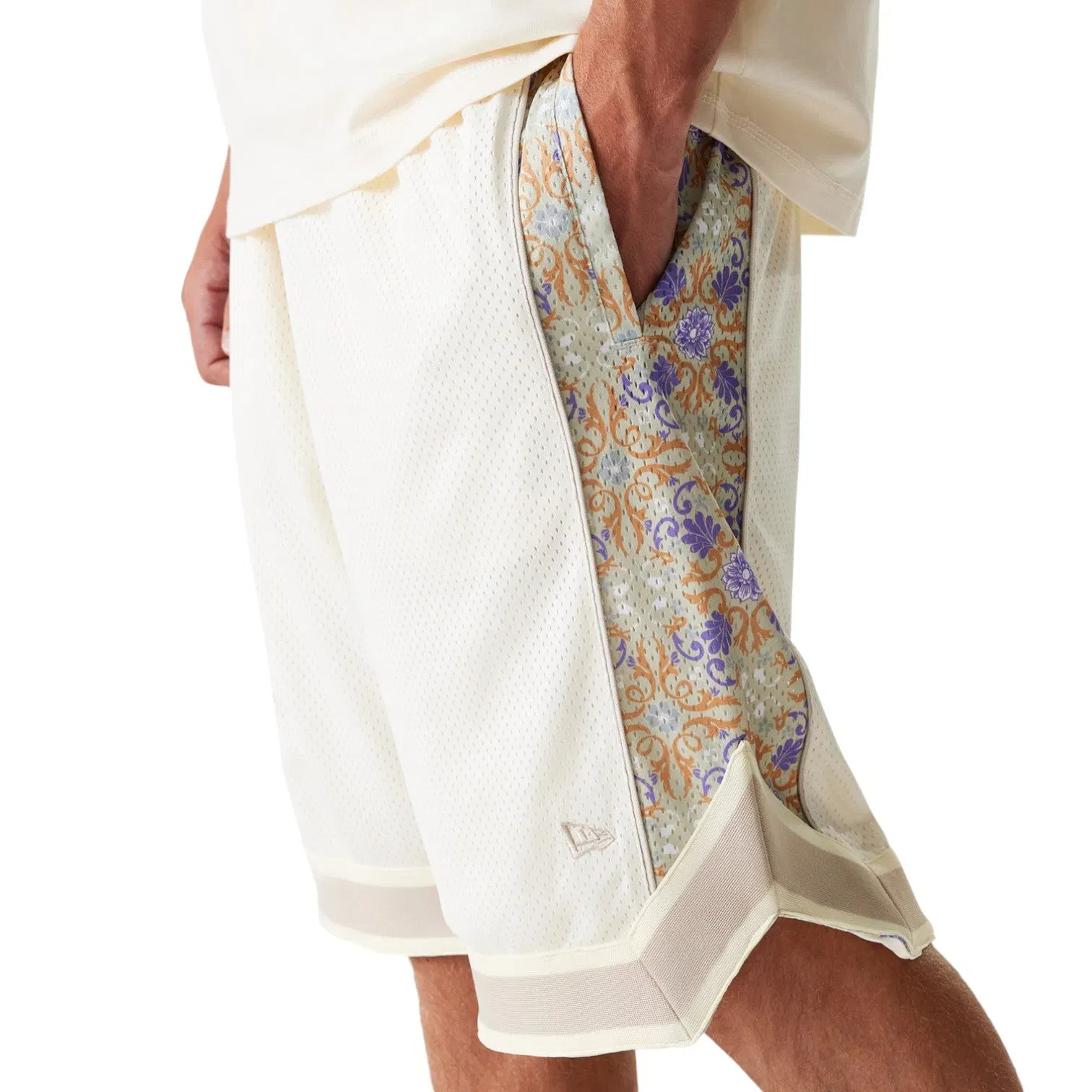 New Era Shorts Seattle Mariners Cream Infill
